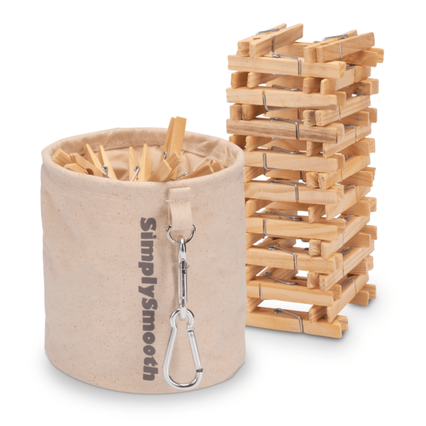 <br><strong>Hochwertiger Wäscheklammerbeutel</strong>